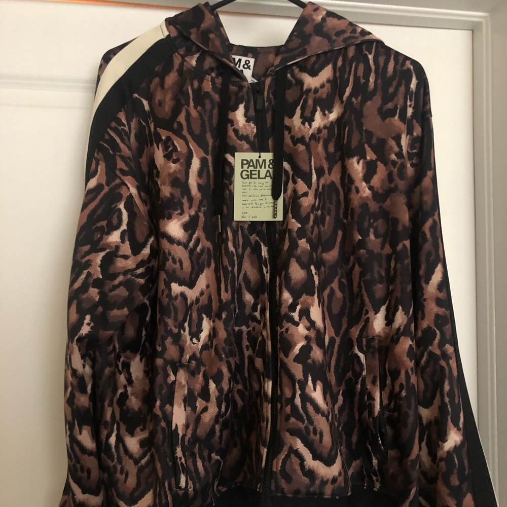 Cheetah athletic jacket